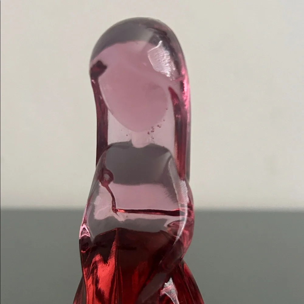 Pink Glass Accent Figurine - Home Accents